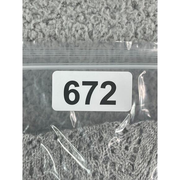 Knox Rose Cardigan Womens XS Gray Duster Sweater Open Knit Long Target Fringe - Picture 12 of 12